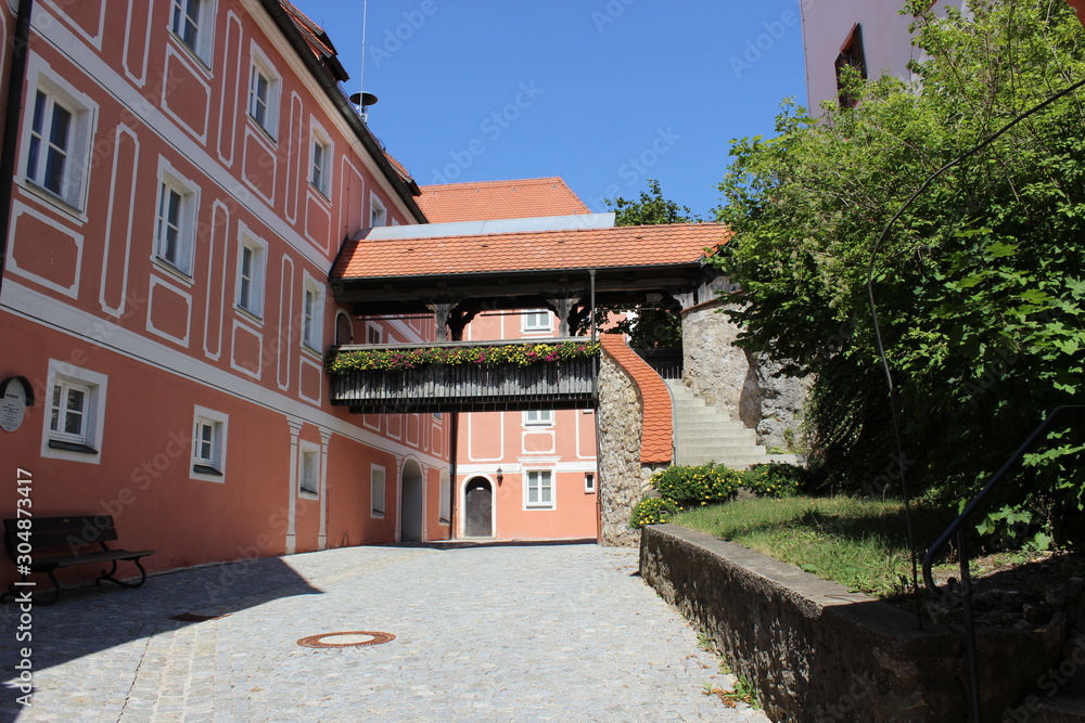 Around the historical castle, Germany, Bavaria, Parsberg