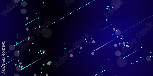 Fast Effect. Motion Neon. Seamless Pattern. Glitch