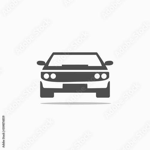  Car Silhouette icon symbol 