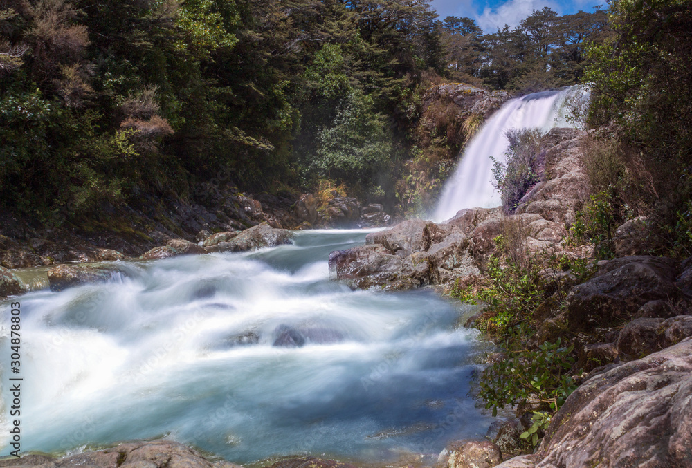 Obraz premium Tawhai Falls