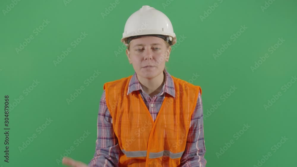 Angry Woman Engineer Yelling At Work Angry Woman Engineer Yelling At Work