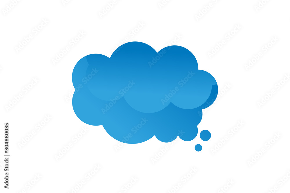 bubble chat logo icon vector isolated bubble chat logo icon vector isolated