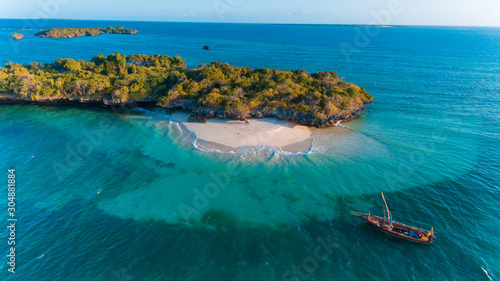 fumba island, zanzibar photo