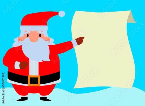 santa claus en navidad