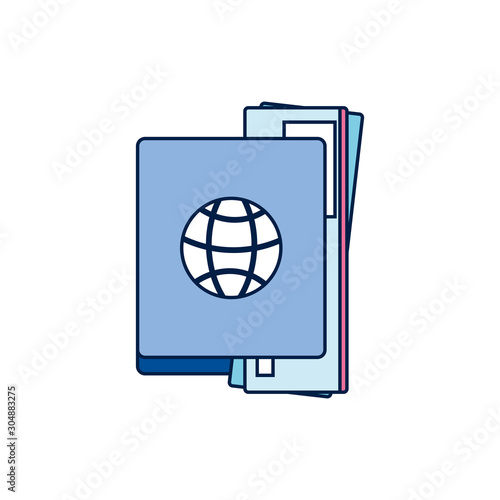 summer passport document detailed style icon