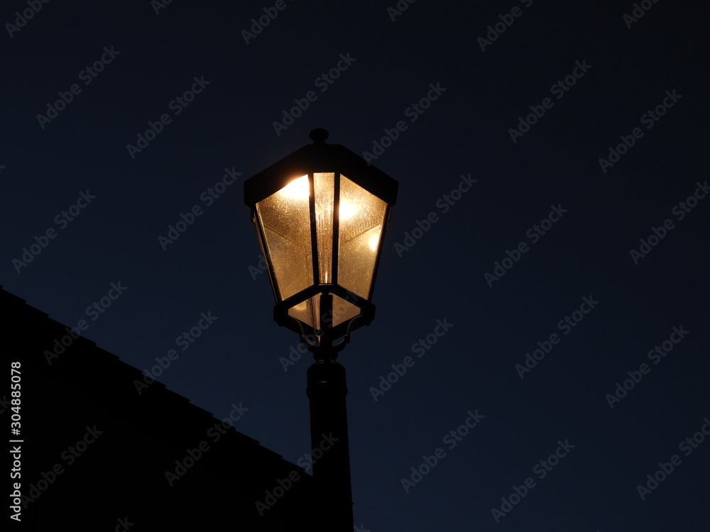 old street lamp