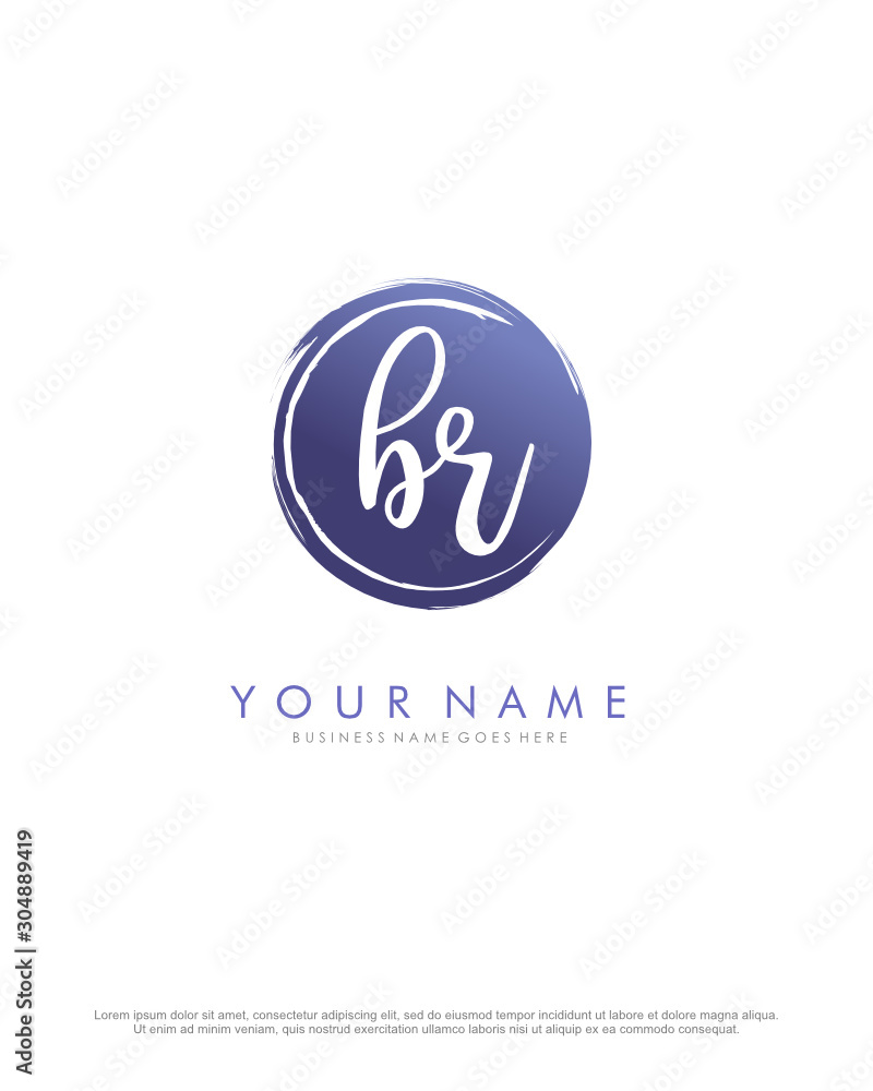 B R BR initial splash logo template vector. A logo design for company and identity business. B R BR initial splash logo template vector. A logo design for company and identity business.