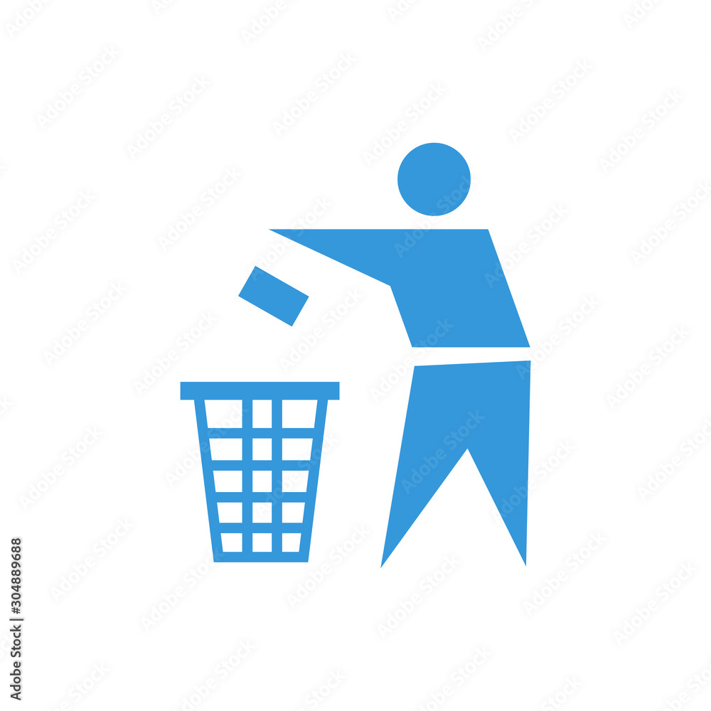 trash can icon vector design symbol trash can icon vector design symbol