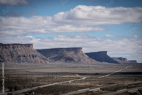 Thompson Springs peaks photo