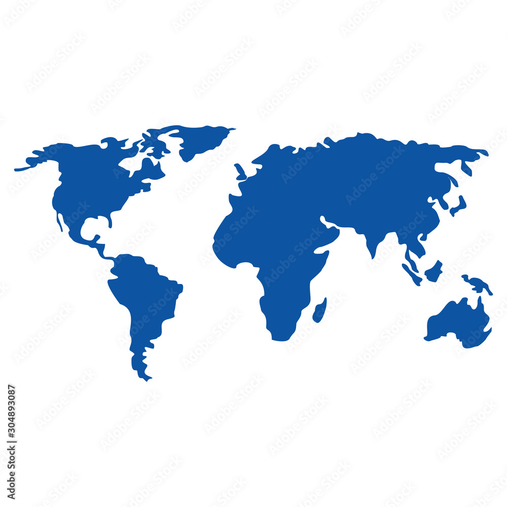 world maps icon vector design symbol