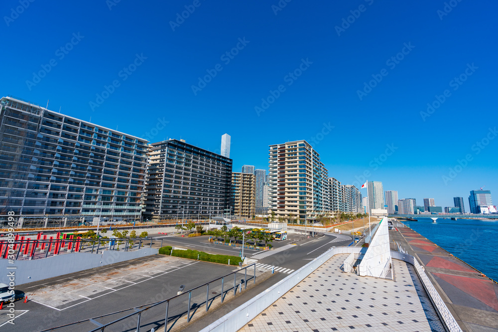 Naklejka premium 2020東京オリンピック・パラリンピック選手村