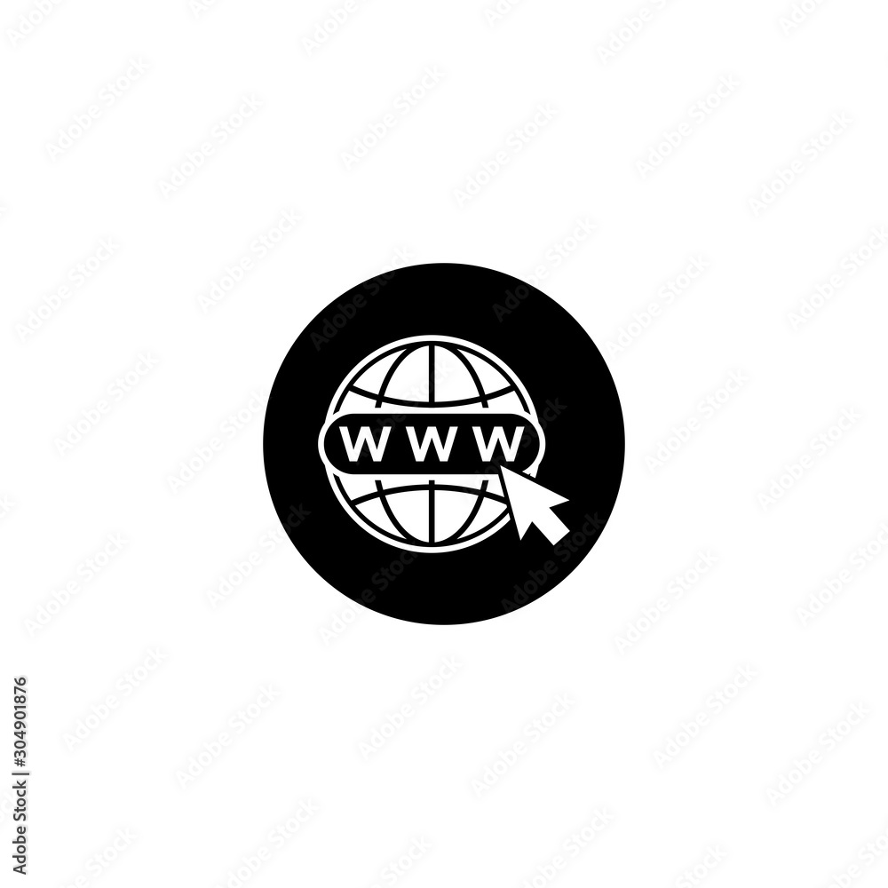 globe icon vector design symbol of go to web globe icon vector design symbol of go to web