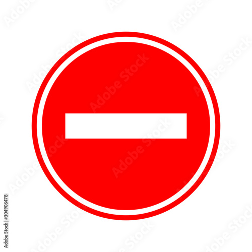 stop sign icon vector design symbol