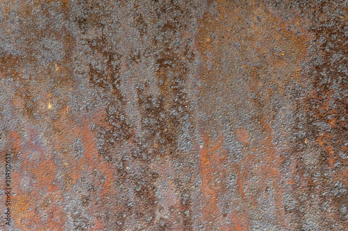 Rusty metal texture  rusty iron sheet