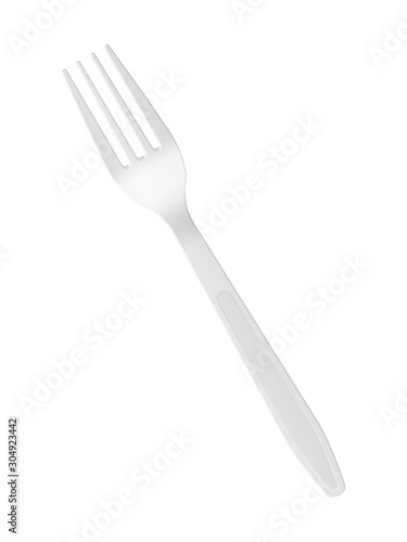 Plastic fork