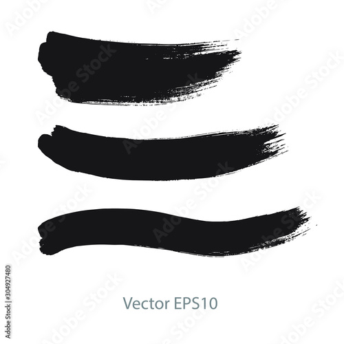 black brush stroke stripes	