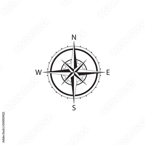 Compass Logo Template vector icon illustration