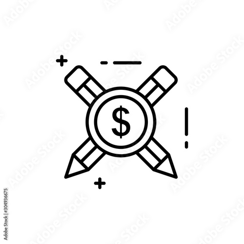 Finance Vector Line Icon