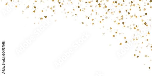 confetti stars background for christmas time