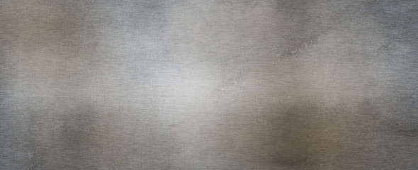 Old scratched metal plate.