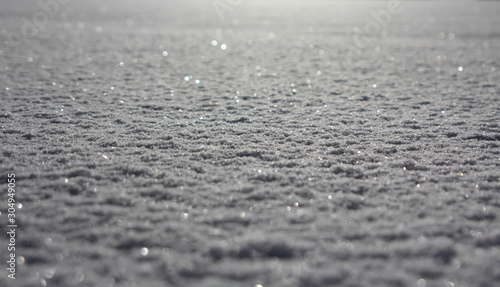 Snow surface.