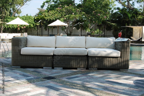 Artistic Ethnic Classy Modern Elegant Luxury Indoor Home Interiors and Outdoor Garden Park Furniture Table Chair Cabinet Accessories from Rattan Plastic Wicker or Wooden Materials for Hotel and House 