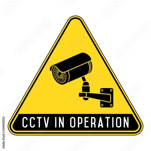 Security camera. CCTV icon. Video surveillance icon.