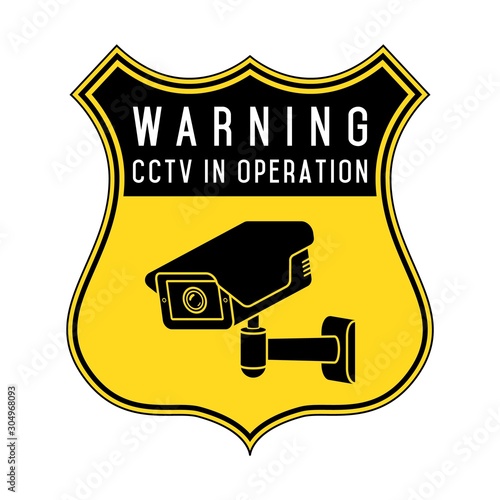 Security camera. CCTV icon. Video surveillance icon.