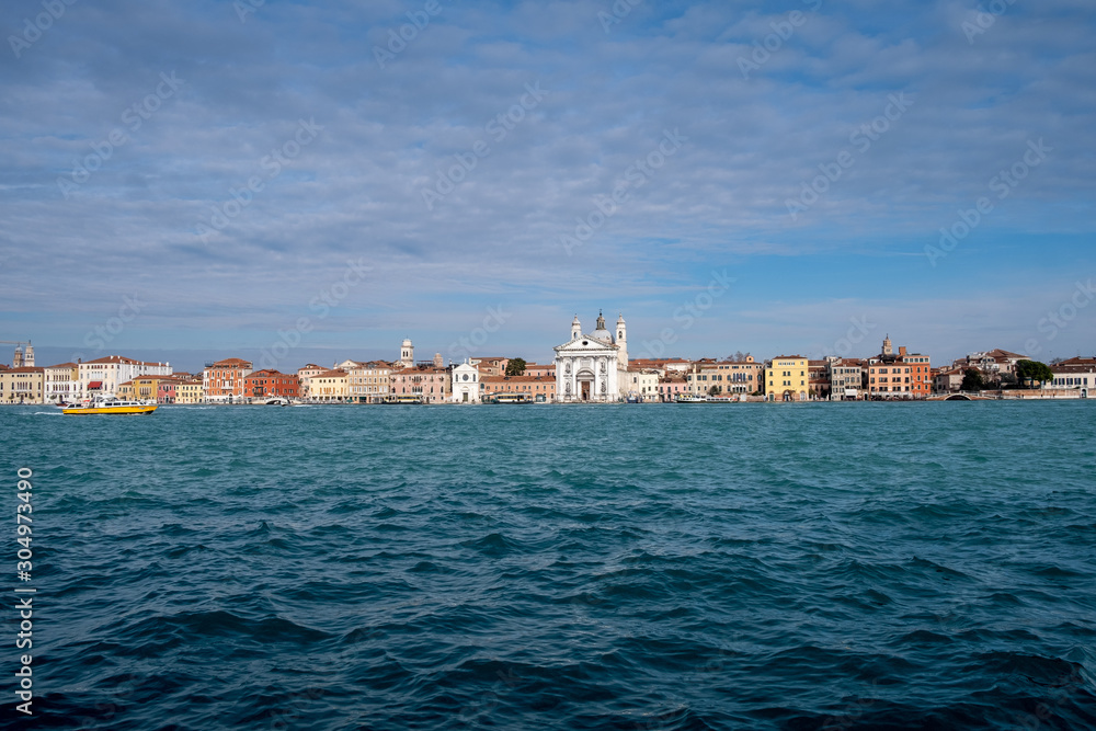 View from Gand Canal, Venice, Italy