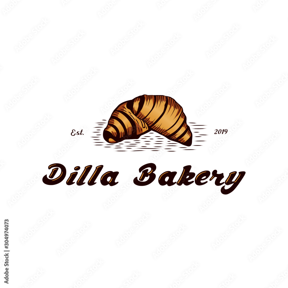 Dilla Bakkerry logo template