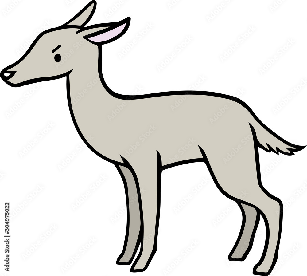 シカのイラスト 怒り顔 Stock Vector Adobe Stock シカのイラスト 怒り顔 Stock Vector Adobe Stock