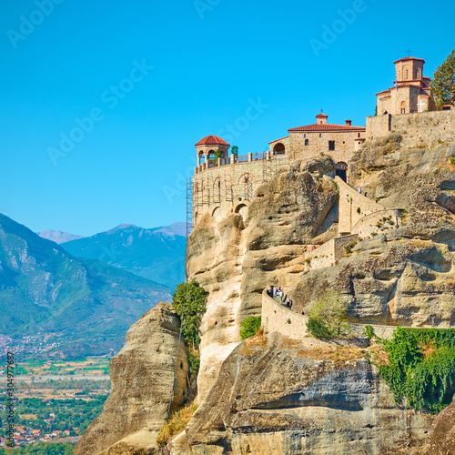 Monastery of Varlaam in Meteora - Greek landmark