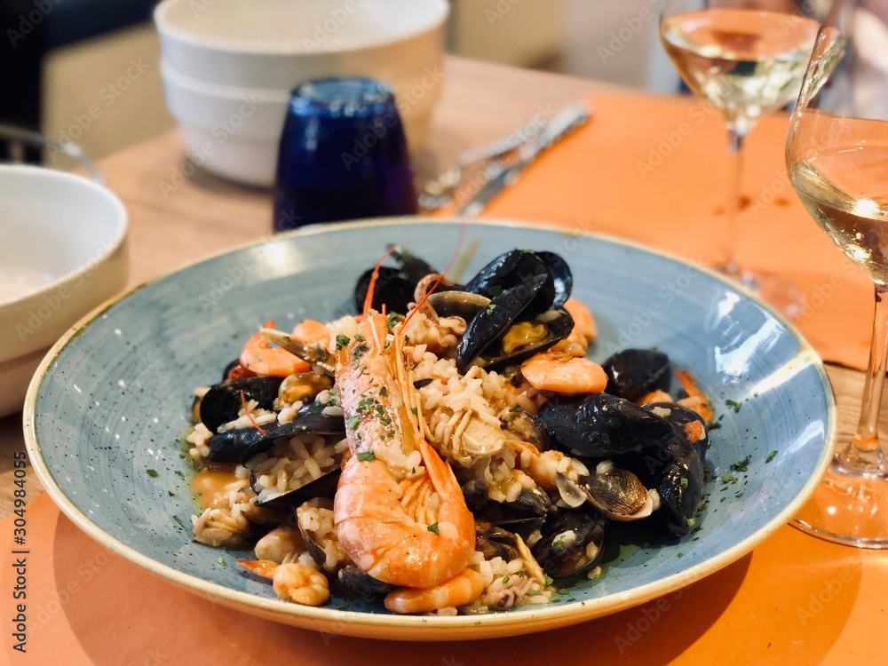 seafood risotto seafood risotto