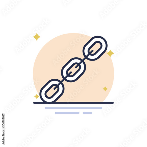 Chain Vector Icon