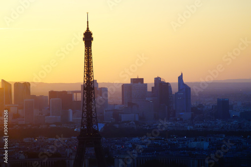 Pariser Sonnenuntergang