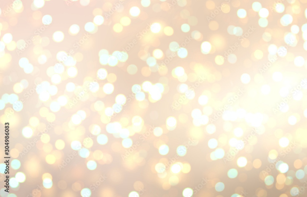Bokeh festive beige background. Golden Christmas pastel abstract texture. Confetti luxury champagne holiday template. Bokeh festive beige background. Golden Christmas pastel abstract texture. Confetti luxury champagne holiday template.
