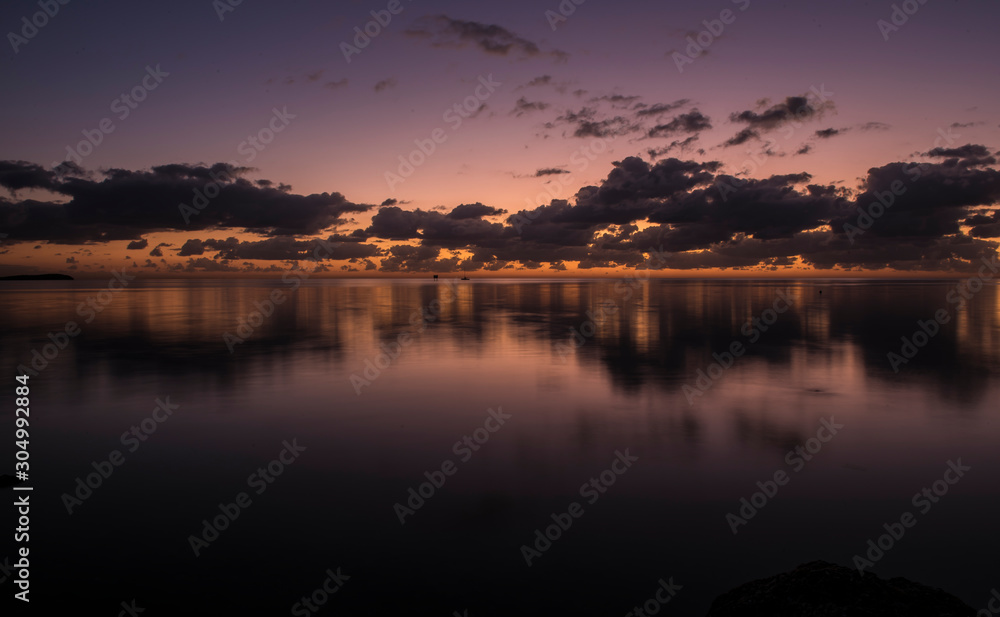 Obraz premium Sunrise in Miami Florida