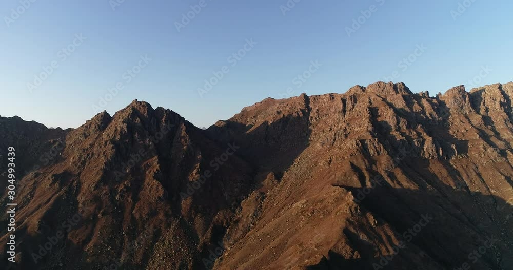 In the mountains of the Caucasus in the territory of Abkhazia, a flight at an altitude of 3000 m above sea level in the area of the Kun-Iashta pass