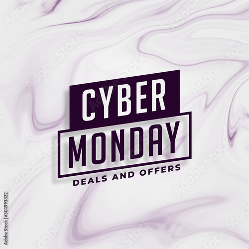 cyber monday elegant deals and offer background design