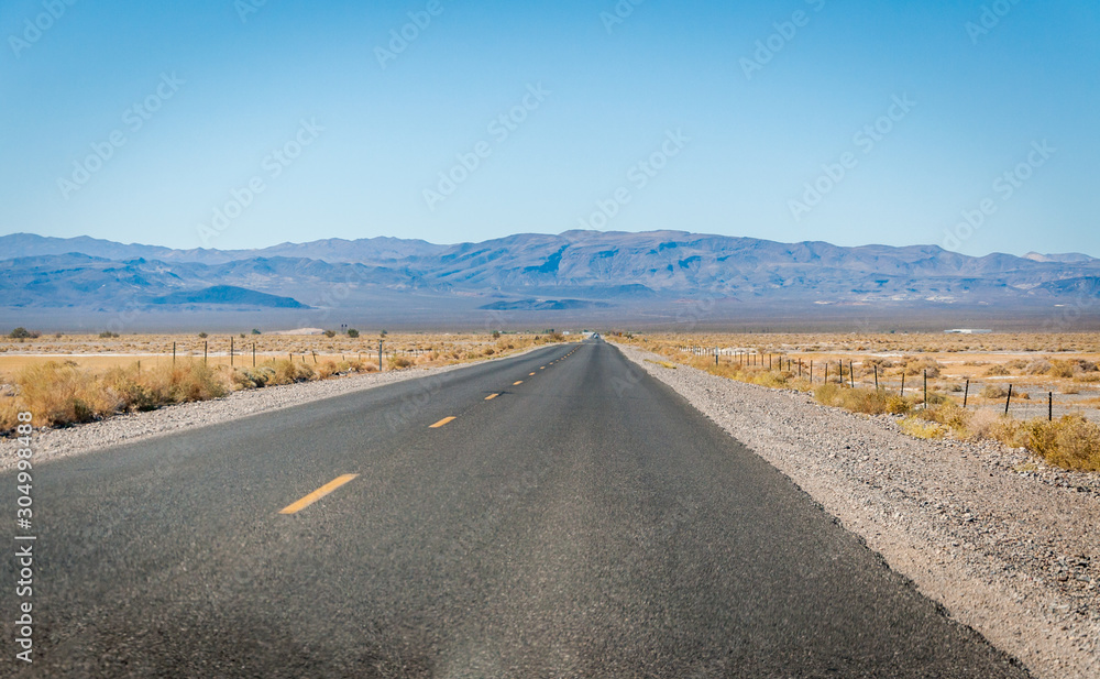 Panorama de la Vallée de la Mort en Californie