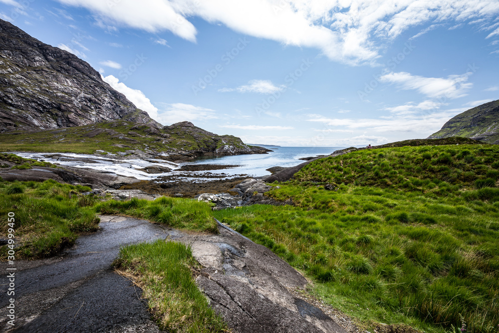 Fototapeta premium Beautiful scenic landscape of Scotland nature.