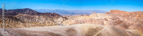Panorama de la Vall  e de la Mort en Californie