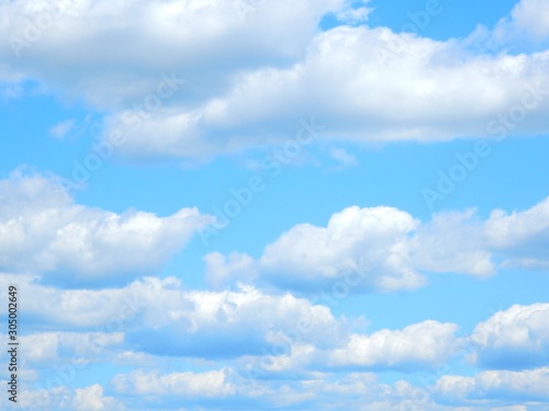 pure clouds and bluesky