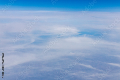 飛行機からの雲海#3