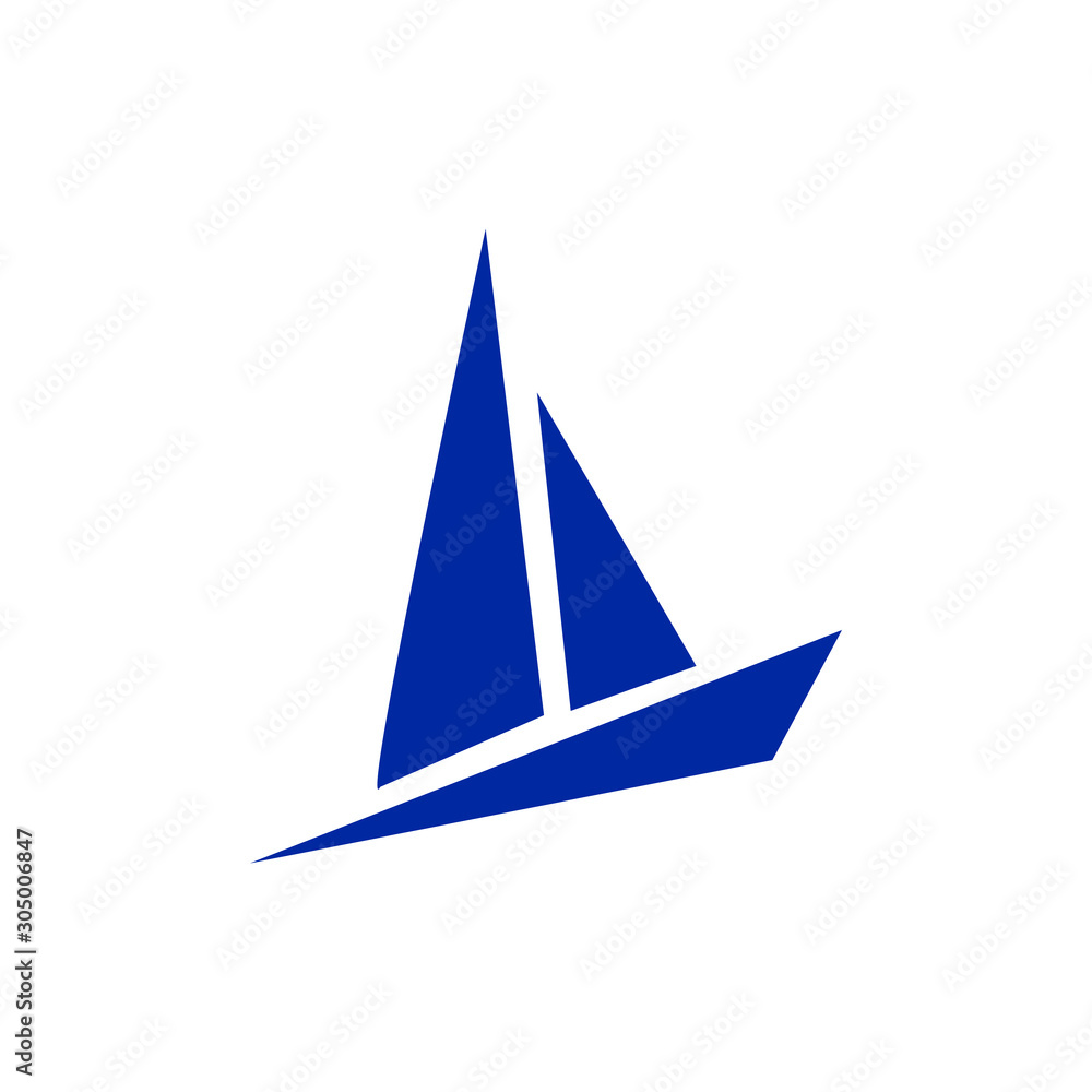 sailboat isolated on white background sailboat isolated on white background