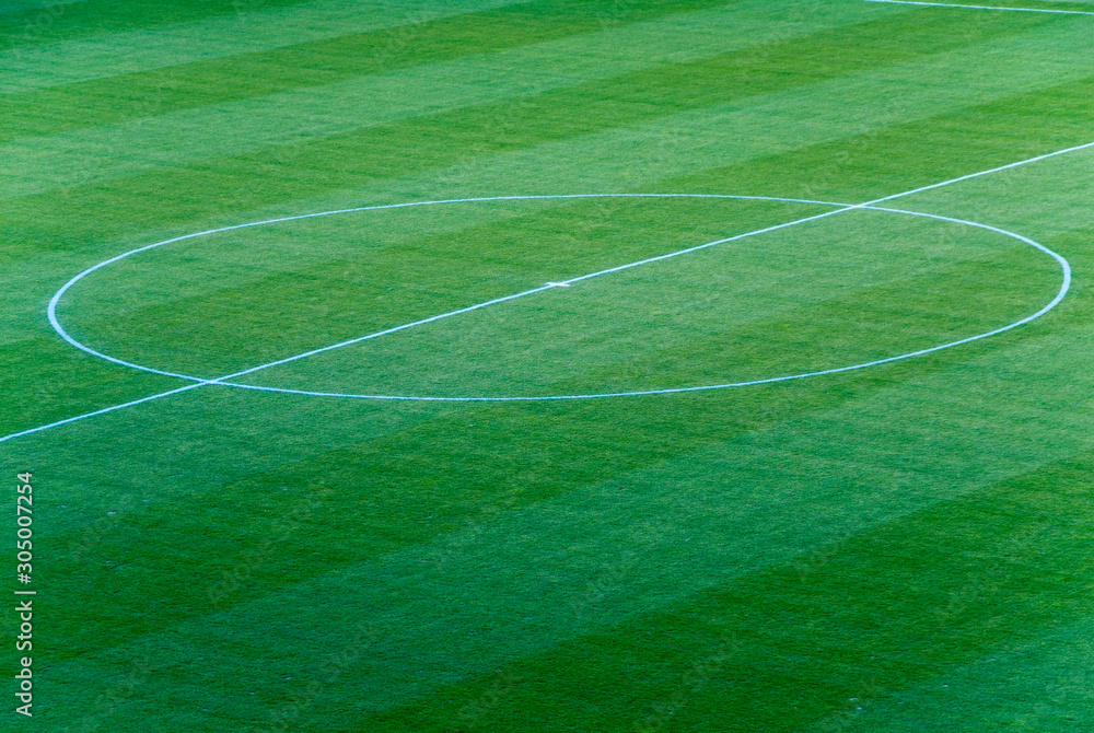 Obraz premium Fussballfeld