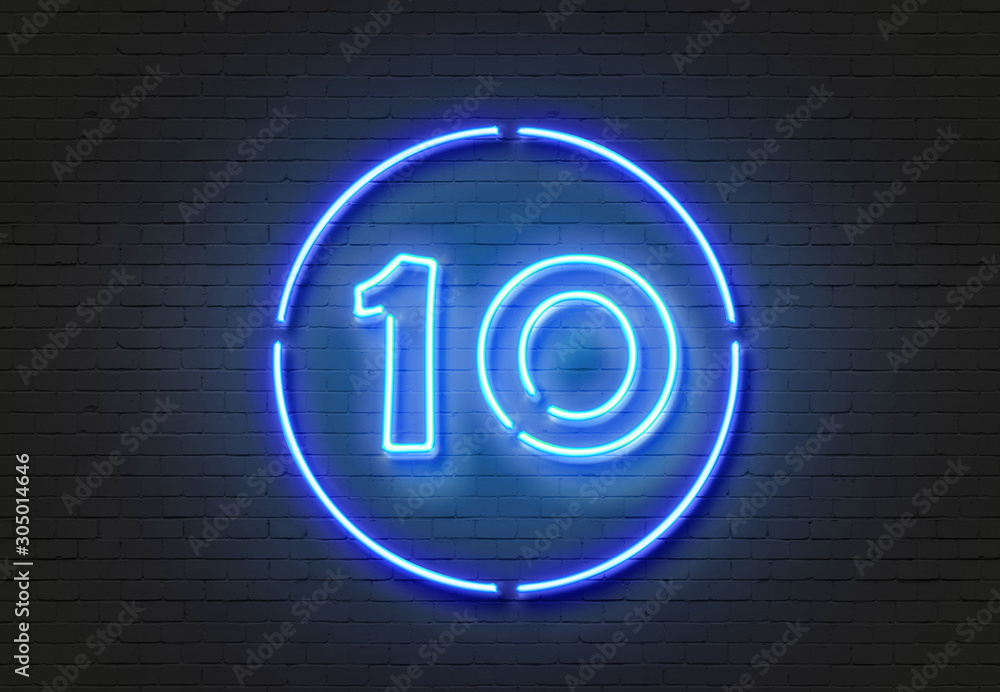 Numbers, neon signs, signs, signs Numbers, neon signs, signs, signs