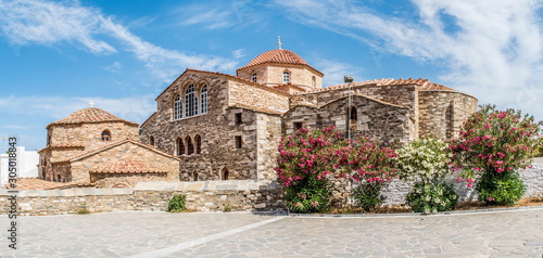 Panagia Ekatontapyliani church also known as the church of doors at the island of Paros in Cyclades, Greece