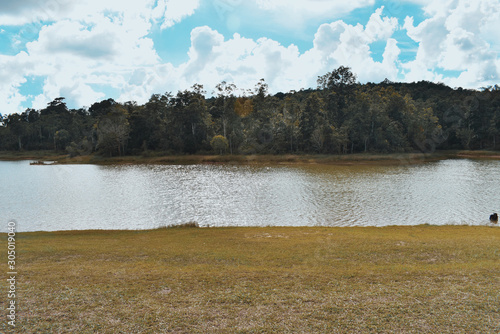 lake in the mountains