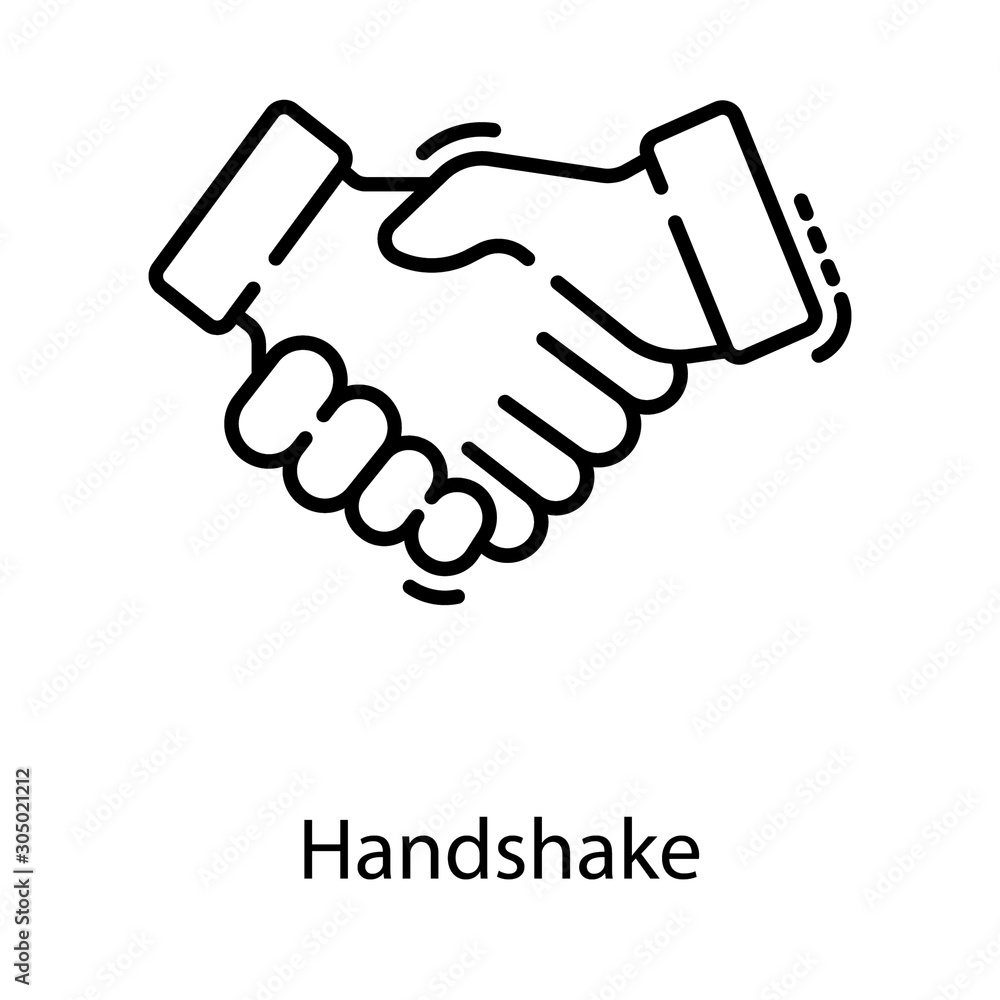 Deal Handshake Vector Deal Handshake Vector